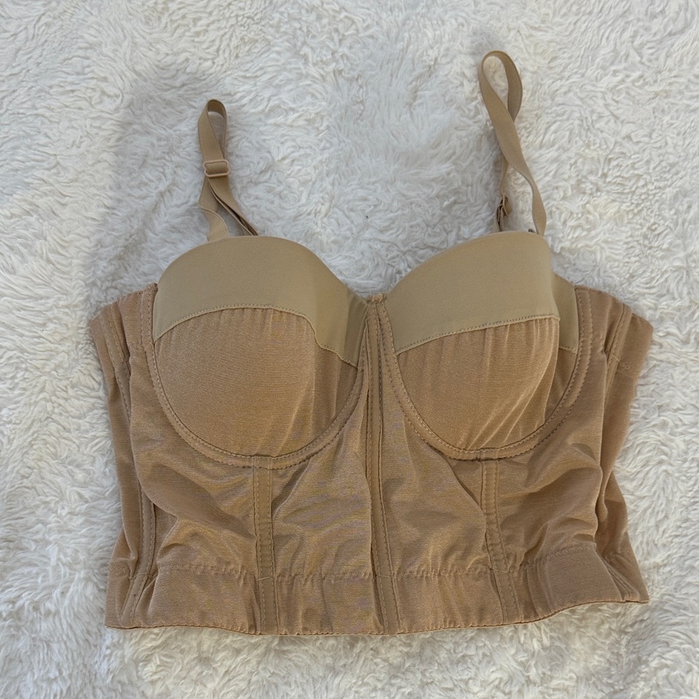 Papaya Tan Bustier Bra